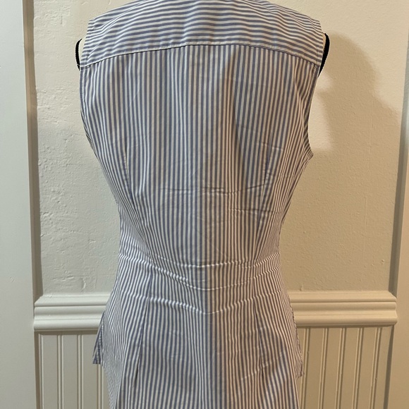 EUC Banana Republic Sleeveless Blouse Sz 8 - Picture 2 of 8